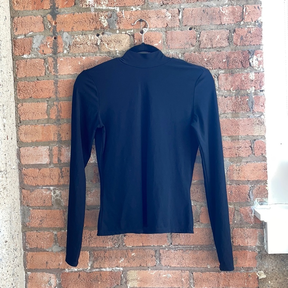 Mock neck top